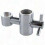 Adjustable Chrome 20mm Solid Brass Shower Bracket Compatible with 19mm Sliding Bar Replacement 1