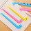 Cartoon Ruler 20cm Plastic Ruler for Students, Assorted Colors, 10 Pack 1