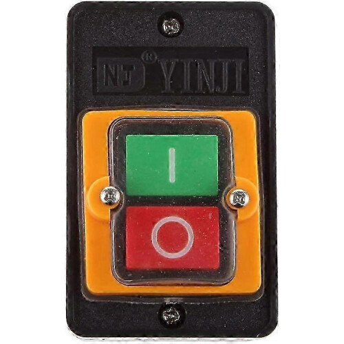 Waterproof Push Button Switch Compatible with KAO-5 BSP210F-1B 10A 380V ON/OFF Control