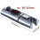 Chrome Shower Holder with ABS Material, Height Adjustable, 360 Rotation 1
