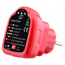 GT85 Socket Tester with RCD Test Button for Polarity Leakage Detection