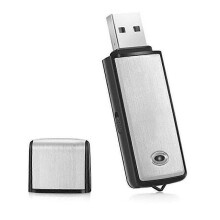 32 GB USB-Sprachrekorder mit eingebautem Mikrofon für PC-Meeting-Aufzeichnungen