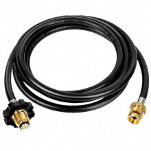 Propangas-Adapterschlauch, kompatibel mit Mr. Heater Buddy Serie für 5-20 lb-Flaschen, 10 Fuß