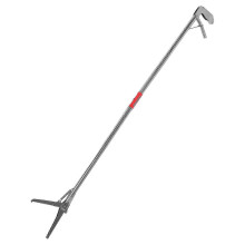 Pince pliable à long manche en acier inoxydable pour la manipulation d'animaux sauvages, outil de préhension pour serpents et crabes