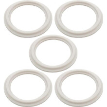 Joint d'étanchéité pour chauffe-spa 5cm, caoutchouc blanc, compatible avec Gecko Balboa 711-4030B, paquet de 5