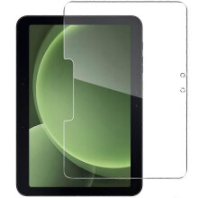 Karkaistusta lasista valmistettu näytönsuoja, joka on yhteensopiva Samsung Galaxy Tab Active5 Pro:n kanssa ja suojaa iskuilta ja Arc Edge -reunalta.