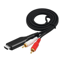 HDMI ARC to RCA Audio Extractor Adapter Cable 1m Compatible with Audio Systems & Speakers