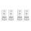 Wireless Intercom System 300m Range Slim 18mm Design for Home Office Elderly Care 1