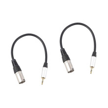 3.5mm Male to Male Audio Cable Compatible with Microphone, Mixer, Amplifier, Camera - Tc210km173