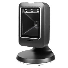 Escáner de código de barras de escritorio omnidireccional con lector de códigos 1D/2D por inducción automática