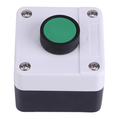 Momentary Push Button Switch Station Box, IP54 ABS Weatherproof for Automatic Gate Opener
