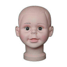 PVC-Kinderhut-Präsentationskopf – Mützenhalter für kleine Jungen-Kopfbedeckungen, 2 Größen (S/L)