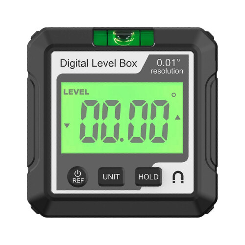 Digital Angle Finder Tool with LCD Display Magnetic Base 0.05 Accuracy for Woodworking