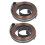2Pcs Drill Press Return Spring Compatible with Bench Drill, Feed Return Coil Spring Assembly, Steel, Antirust 1