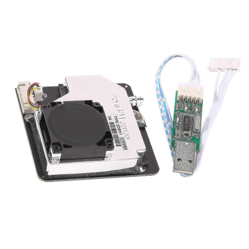 PM2.5 PM10 Air Quality Detection Sensor with 0.3ug/m3 Resolution, 1Hz Data Update, Serial Output