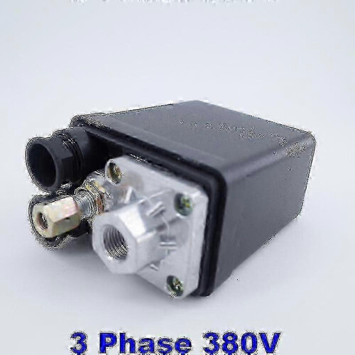 Pressure Switch Control Valve for 380V 20A 3-Phase Air Compressor, 6-8bar Range, CE Certified
