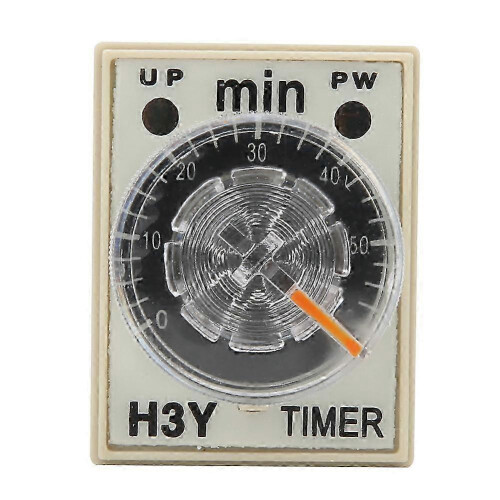 8 Pin Timer Relay 0~60 Minutes Dial Type 5A for Multiple Purpose (220VAC)