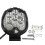 Farol de Trabalho LED 5 Polegadas 6000K Feixe de Ponto, Compatível com Jeep ATV SUV Caminhão Barco 1
