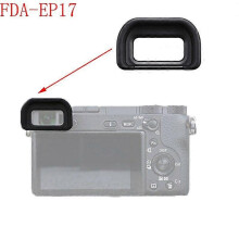 Augenmuscheln kompatibel mit Sony A6500 SLR-Kamera, FDA-EP17 Sucherokular, 10 Stück, Schwarz