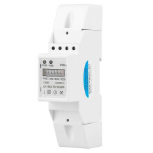 DIN Rail Energy Meter 220V 15(60)A Class 1 Single Phase 2 Wire KWh Meter