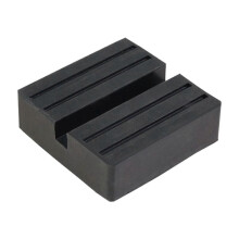 Robuste Gummiauflagen für Fahrzeugheber, rutschfester Schienenadapter, quadratisch, 2,95 x 0,98 Zoll