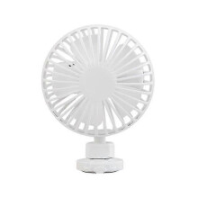 USB oplaadbare clipventilator met polsbandje, draagbare ventilator met 3 snelheden voor binnen- en buitengebruik