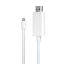 Adaptér Lightning na HDMI kábel 1080P kompatibilný s iPhone iPad pre zrkadlenie obrazovky so systémom iOS 11.0+