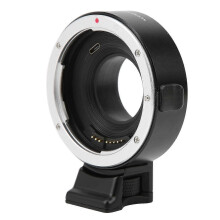 Adattatore per obiettivo compatibile con Canon EF/EF-S per Fujifilm X Autofocus, in alluminio CNC.
