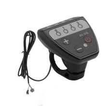 Bedienfeld für Elektrofahrräder, 36 V/48 V, mit 5-poligem SM-Stecker