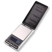 Digitale Waage 100 g, Genauigkeit 0,01 g, tragbare Schmuckwaage in Mausform mit LCD-Display