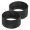 Rubber Eyepiece for 36-38mm Microscope, Compatible with Stereoscopic Microscopes, Black, 2-Pack 1