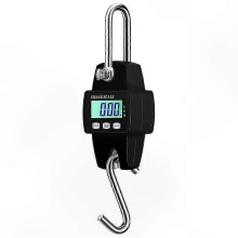300 kg cyfrowa waga wisząca z wyświetlaczem LCD, metalowym hakiem, konwersją kg/lb/N do zastosowań przemysłowych