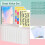 Gradient Color PVC Budget Binder A6 Financial Planner Money Saving Folder 1