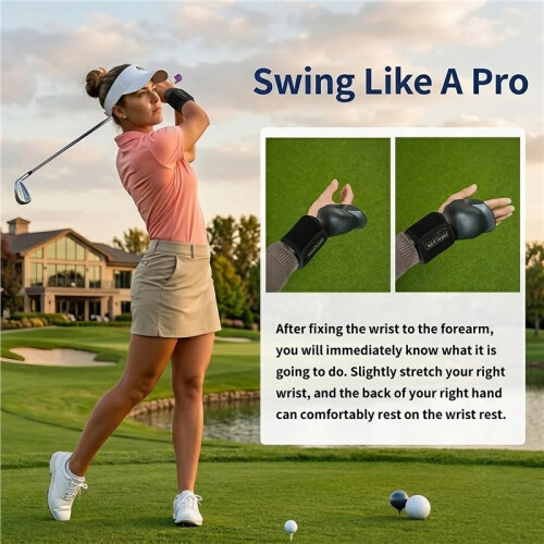 MELELINKS Right Hand,ProSWING  Swing Training Aid & Wrist Cradle & Compression Sphere Green 1