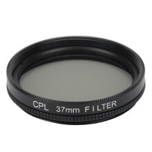 CPL-Filter kompatibel mit Canon/Nikon/Sony/Olympus/Fuji 37mm Objektiv, polarisierende Mehrschichtvergütung