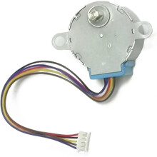 24BYJ48 Stepper Motor 5V 12V 4-Phase 5-Wire 1/64 Gear Reduction Fully Enclosed