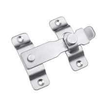 Sliding Door Latch Lock Stainless Steel Hasp for Window Cabinet Fitting