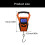 Balance numérique LCD écran rétro-éclairé balance de pêche-Brun 4