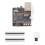Zero Dock Motherboard Expansion Board V3s with Linux Core Programming DT Compatibility, Black PCB 1