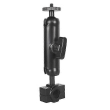 Support de caméra moto compatible GoPro, support de rétroviseur de guidon en alliage d'aluminium 1/4".