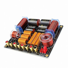 Audio Speaker Crossover, Professional 3-Way 450W 750Hz/5000Hz for Stage Home Theater