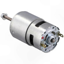 Doppellager-Motor 775, kompatibel mit Rasenmähern, 21 V, 150 W, 9500–10000 U/min