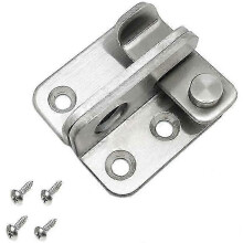 Toggle Latch Stainless Steel Padlock for Doors Windows Cabinets Compatible with Residential Apartment Security