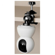 Adjustable Mini Ball-Head U-Clamp Camera Desktop Holder for DSLR, Monitor, LED Light Mount