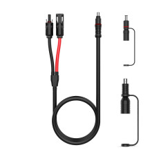Adaptador SolarConnector DC7909 DC8020 compatible con Jackery Power Station, cable de extensión de 12 AWG