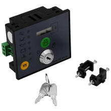 Panneau de commande de générateur à démarrage manuel 702 MS-HC avec clés pour la surveillance et la protection du moteur