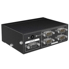 MT-RS104 Répartiteur série actif RS232 1 vers 4, commutateur bidirectionnel avec alimentation