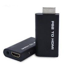 PS2-zu-HDMI-Konverter, kompatibel mit Sony PlayStation 2, Video-Audio-Adapter