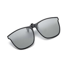 (Colour changing film) Interferek New Polarized Clip-On Flip up Sunglasses, Interferek Clip on Sunglass
