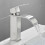 Waterfall Bathroom Faucet Single Handle Chrome Brass Ceramic Valve 1